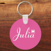 Kroon van prinses sleutelhanger (Voorkant)