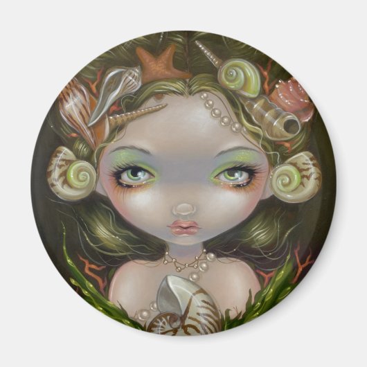 "Kroon van schelpen" Magneet (Voorkant)