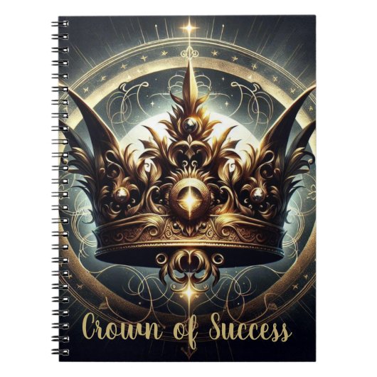 Kroon van succes notitieboek (Voorkant)
