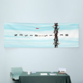 Kroon van Thorns Cross Spandoek (Beurs)