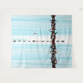 Kroon van Thorns Cross Wandkleed (Voorkant (horizontaal))