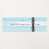 Kroon van Thorns Cross Yogamat (Achterkant (horizontaal))