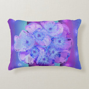 Kroon van Thorns Digital Design Pink, Blauwgroen & Accent Kussen