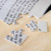 Kroon van Thorns Heart en Bijbel Legpuzzel (Zijkant)