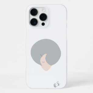 Kroon van wijsheid   Moderne minimalistische vrouw iPhone 16 Pro Max Hoesje