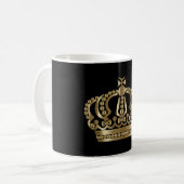 Kroon. Voel je koninklijk! Koffiemok (Voorkant links)