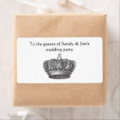 Kroon voor de koning etiket (Insitu)