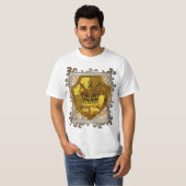 Kroon Zwaard Schild achternaam t-shirt (Voorkant volledig)