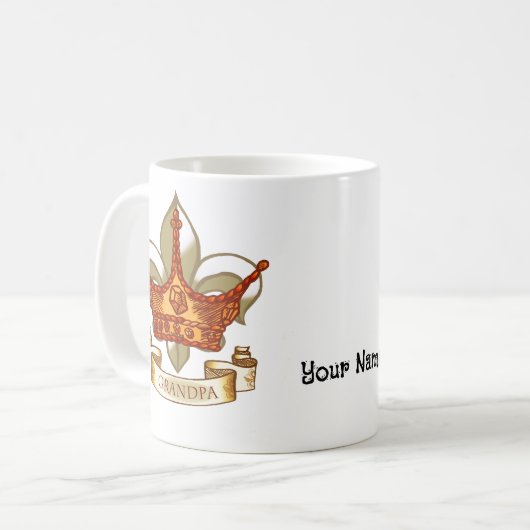 Kroonbanner. King GrandPa Mok (Voorkant links)