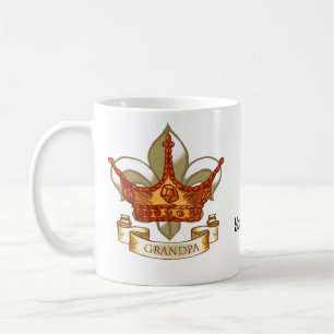 Kroonbanner. King GrandPa Mok