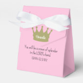 Kroonbijbelvers Christelijk Faith Light Pink Bedankdoosjes (Voorkant Zijde)