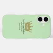 Kroonbijbelvers Christelijk Geloof Licht Groen Case-Mate iPhone Case (Achterkant (horizontaal))