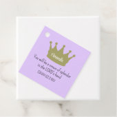 Kroonbijbelvers Christelijk geloofslicht Paarse Bedankjes Labels (In situ)