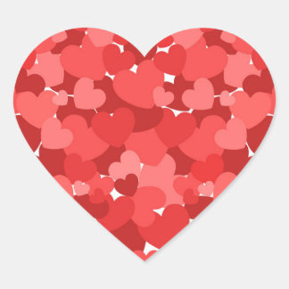 kroonblaadjes hart sticker