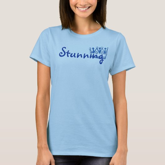 Kroonblauw, sluipend t-shirt (Voorkant)