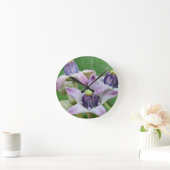 Kroonbloem wandklok (Huis)