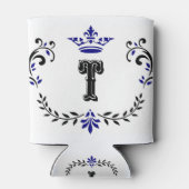 kroonboulevonmonogram "T" Blikjeskoeler (Achterkant)