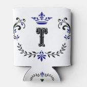 kroonboulevonmonogram "T" Blikjeskoeler (Achterkant)