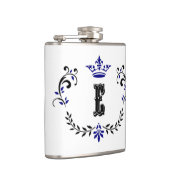 kroonboulevormmonogram "E" Heupfles (Rechts)