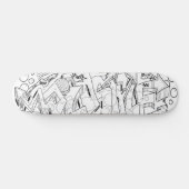 kroonbrander bord persoonlijk skateboard (Horizontaal)
