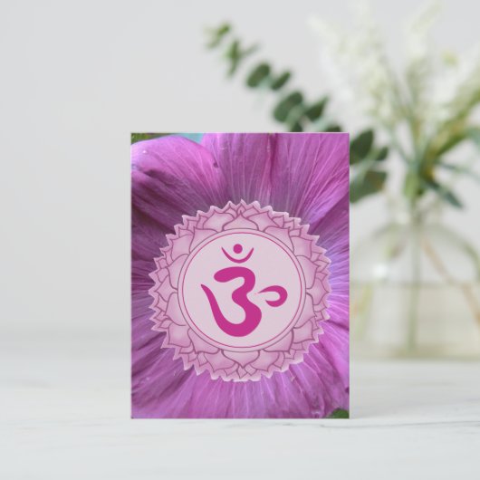 Kroonchakra Briefkaart (Staand voorkant)