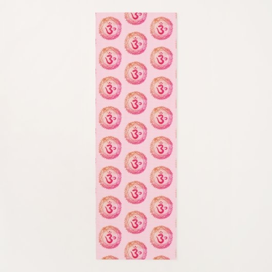 Kroonchakra, Roze chakra Yoga Mat (Voorkant)