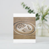 krooncirkelzusters van leiades Froxfield 1994 Briefkaart (Staand voorkant)