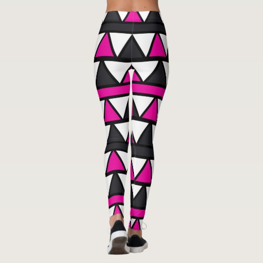 Kroondriehoeken Leggings (Achterkant)