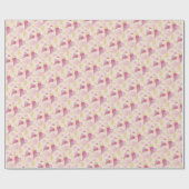 kroonhartwalk en gouden Waterverf Cadeaupapier (Vlak)