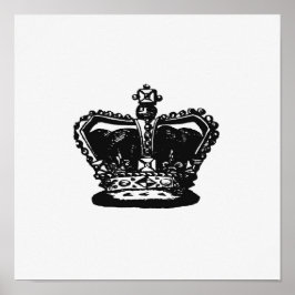  kroonillustratie poster