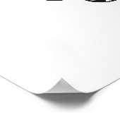 kroonkandelaar in lijst van antiek afbeelding poster (Hoek)