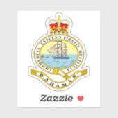 Kroonkolonie van de Bahama's (1869-1904, 1953-1964 Sticker (Vel)