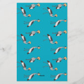 Kroonkranen Briefpapier (Achterkant)