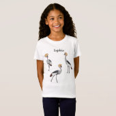 Kroonkranen T-shirt (Voorkant volledig)