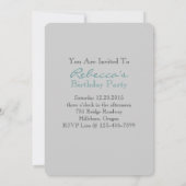  kroonkroontheekopie parijs - verjaardagsfeest kaart (Achterkant)