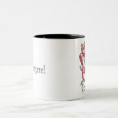 Kroonlaag van de WapenBright-Well-Mok Tweekleurige Koffiemok (Center)