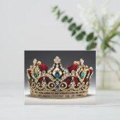 Kroonland Briefkaart, Coronatie, Koning Briefkaart (Staand voorkant)