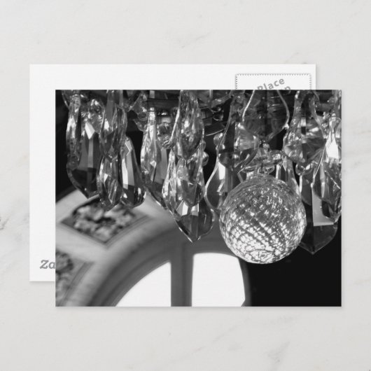 Kroonluchter Briefkaart (Voorkant / Achterkant)