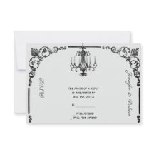  kroonluchter bruiloft reactie Kaart