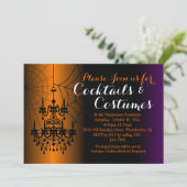 Kroonluchter Cocktail Kostuums Volwassenen Hallowe Kaart (Staand voorkant)