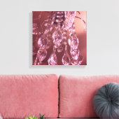 KROONLUCHTER DOEK CANVAS AFDRUK (Insitu (Woonkamer))