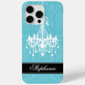  kroonluchter en Damask Pattern Case-Mate iPhone Case (Achterkant)