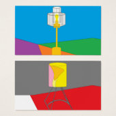 Kroonluchter en Podium Standaard Labels Visitekaartje (Voorkant /achterkant)