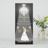 Kroonluchter Kaart (Staand voorkant)