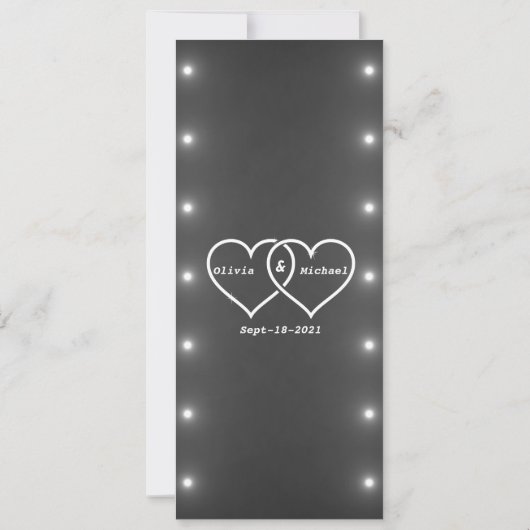 Kroonluchter Kaart (Achterkant)