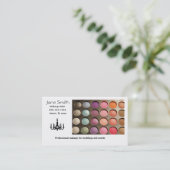 kroonluchter, Makeup Artist, Eyeshadow Visitekaartje (Staand voorkant)