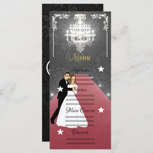 Kroonluchter Menu (Voorkant / Achterkant)