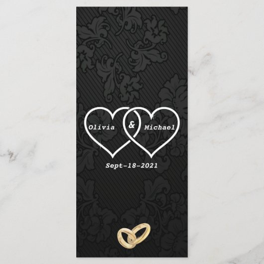 Kroonluchter Menu (Achterkant)