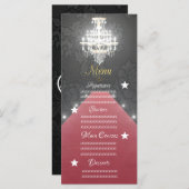 Kroonluchter Menu (Voorkant / Achterkant)