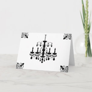 Kroonluchter Note Cards Kaart